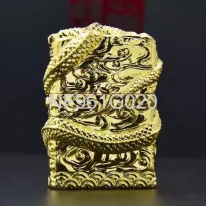  ZORRO 지포라이터 천공을향해날아 신룡 기름 메탈 클래식 고급 각인 선물용