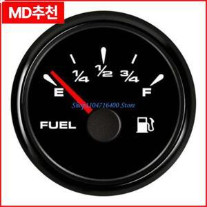 Y1gd 해양 연료 게이지 보트 가스 미터 레벨 디젤 자동차 용 트럭 차량 SUV LED 백라이트 신호 조절 가능