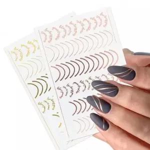 고품질 라인스티커 미러스티커 미러네일 포인트 메탈네일 (WFK9D2Y)