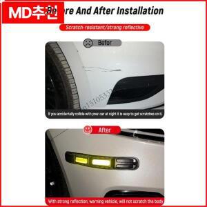 090E 반사 차량 범퍼 가드 스트립 고강도 TPU 안티 스크래치 테이프 자동차 용 자기 접착 보호 장치를 쉽게