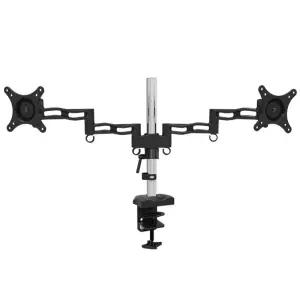 모니터 받침대 병원 듀얼 암 브라켓 스크린 거치대 카트 회사 트롤리 트레이 학교 컴퓨터