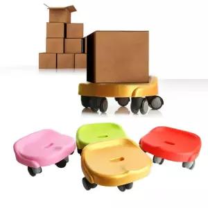 니본 클린체어 5발 청소의자 이동식 만능 좌식의자