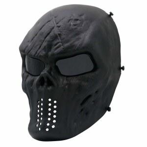 가면극 할로윈 코스프레, 영화 소품 및 기타 야외 활동을 위한 푸딩스테이션 풀페이스 에어소프트 마스크