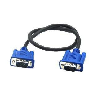 RGB VGA 케이블 남성-남성 여성 땋은 차폐  프리미엄 HDTV 컴퓨터 Tv 디스플레이 신호 숏 0.3m/0.5m/1.5m