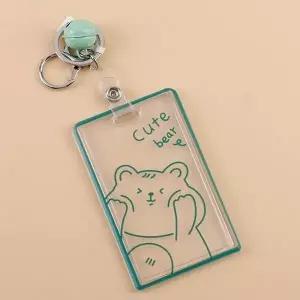 고품질 캐릭터 교통카드 케이스 카드 학생증 신분증 방울 (WFK9FLK)