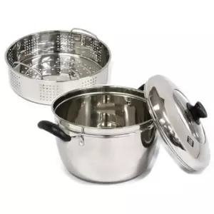 러브송 2단찜곰솥 스텐찜통 찜기 시루솥 가정용 22cm (WFK9OO0)