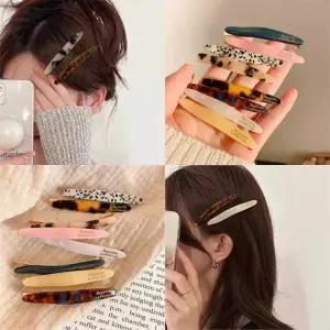 호피머리핀 세련 헤어밴드 마블머리핀 실핀 머리핀 바렛 프렌치 헤어핀