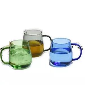 항아리 유리잔 유리컵 키오 칼라머그컵-그레이 (WFK9WHJ)