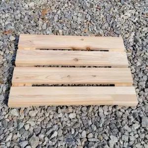 베란다발판 차박 야영 원목 감성 발받침대 우드 (WFKA2VB)