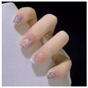 페디팁 크림 컬렉션 스퀘어 네일팁 네일스티커 (WFK9XNZ)