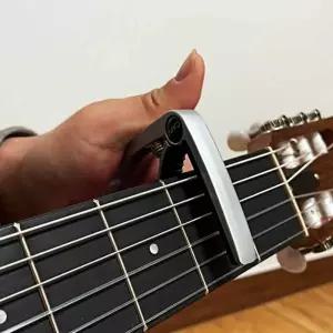 실버 기타카포 클래식 통카포 어쿠스틱 통기타 일렉 조옮김 소품 용품 악기