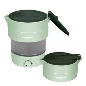 0614 캠핑 여행용 접이식 전기포트 0.8L 접는 주전자 미니 폴딩커피포트 용딩 폴딩 차박 용품