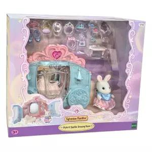 여아장난감 아이선물 실바니안 눈꽃토끼소녀의 반짝이는 드레스룸 5758 영아오감놀이 역할놀이