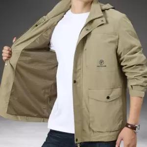 고품질 가을 바람막이 숏 야상 점퍼 아우터 간절기 자켓 아우터 (WFK9Z7T)