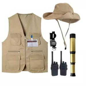 키즈 직업 의상 코스튬 고고학자 연구원 연구소 전문 경력 서비스 꼬마 탐험가 개인 사진