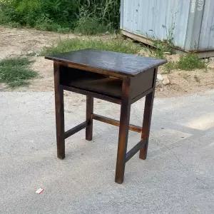 옛날 책걸상 학교 교습소 촬영