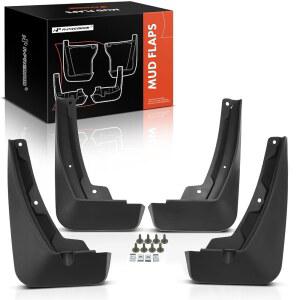 쉐보레 트레일블레이저 2011 2020 키트 4PCS 후면 운전석 조수석 머드 스포츠 측면 스플래시 하드웨어 프리미엄 액세서리가 세트 전면 유틸리티 장착된 플랩 호환되는 가드