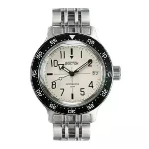 Vostok Amphibia 720070 시계 [세금포함] [정품] Antarctica 다이버 Mechanical 자동 USA Seller 손목시계