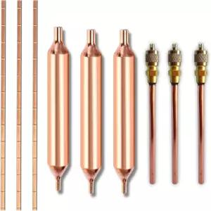 냉장고 필터 건조기 접근 가능 /서비스 밸브 형광체 구리 용접봉 냉동 에어컨 수리를 위한 9개 공구
