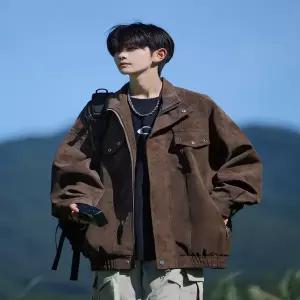 밀리터리 점퍼 군용 군복 야상 전술 아미 자켓 재킷 아우터 VUUG 아메리칸 타이 다이 PU 가죽 칼라 남자 남