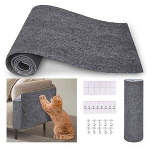 고양이 긁힘 보호기(라이트그레이, 있는 발톱에서 다듬을 가구 업그레이드, 보호기 78.7 방지 커버 보호기, 접착 소파 15.8) 모서리 * DIY 수 실내용