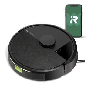 iRobot Roomba 105 Vac 로봇 청소기 - 사용하기 쉽고 강력한 파워 팅 흡입, 라이다 내비게이션, 다중 표면 청소, 깔끔한 줄 셀프 충전