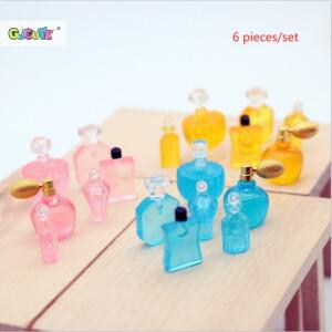 몽테조이 1세트 인형 집 시뮬레이션 향수 소형 모델 장식품 액세서리 어린이 놀이 장난감