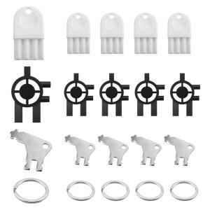 유니버설 와플 산 자마르 커머셜 조지아 퍼시픽, 신타스 & 사니스 페이퍼 타월, 비누 디스펜서, 키 링과 호환되는 20개 종이 타월 디스펜서 교체