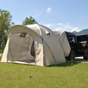캠핑용 다용도 6인승 SUV 텐트 이중층 3000mm 및 UPF 50 UV 방수 자동차 텐트 전기 자동차 텐트