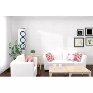 두꺼운 폼블럭 접착 단열벽지 화이트100x220 거실벽면 곰팡이방지 보온 시트지