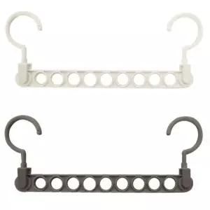 옷장용 옷걸이 행거 9구용 고리옷걸이 다기능옷걸이 의류행거 갈래옷걸이 5단옷걸이