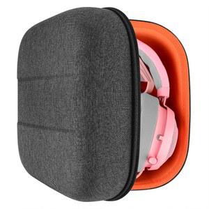 [미국배송] 레이저 크라켄 프로 V4 프로 블랙샤크 V3 액세서리 공간이 있는 교체용 보호 하드 쉘 여행용 가방과 호환되는 긱리아 쉴드 헤드폰 케이스(그레이)