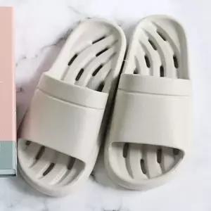 [셀러에이드]욕실화 화장실 슬리퍼 베이지 푹신한 물빠짐 실내화