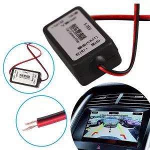 후방카메라배선 차량 후방 보기 정류기 캐패시터 커넥터 24V DC 필터 간섭 방지 자동 백업 카메라용 휴대용
