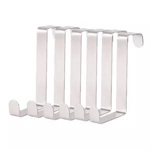 옷장 싱크대 주방 스텐 도어 후크 걸이 6p이 고리 창틀이 S자 방문 에거는옷이 문이 행거 도어훅