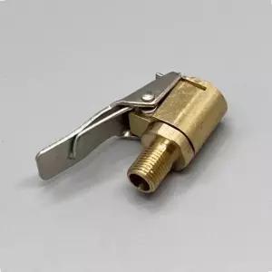 타이어교체공기노즐 자전거 차량 나사형펌프 원터치 공기압에어척 8mm (WFK9YZD)