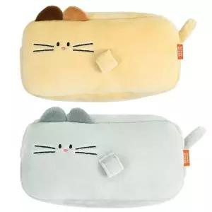 고품질 포인트꼬리필통 고양이 파우치 선택없음 멀티가방 색상랜덤 (WFKA1LF)