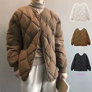 여성 겨울 누빔 아우터 데일리 점퍼 안감퀄팅 패딩nop146
