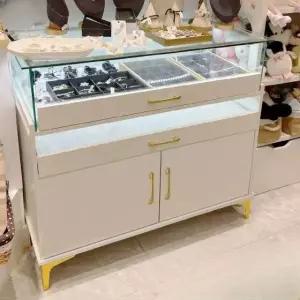 귀금속 주얼리 진열장 쇼케이스 디피 서랍식 80x50x90cm 캐비닛 도어