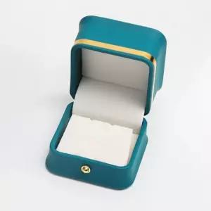 금테 쿠션 주얼리 케이스 귀걸이 보관함 기프트 박스 (WFKAIH8)