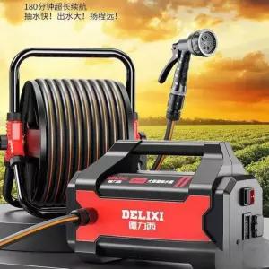 전동펌프 무선 양수기 펌프 호스릴포함세트