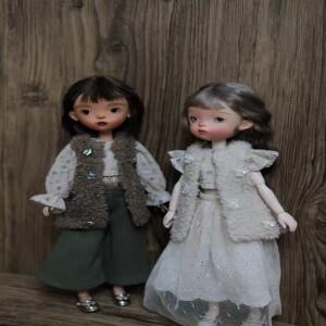 몽테조이 Blythe 인형 옷은 Qbaby ob24 Azone Licca ICY JerryB 1/6 Bjd 액세서리에 합니다.