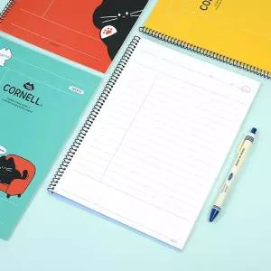 고학년 중학생 칸넓은 코넬 노트 필기 정리 랜덤 공책 바인더 종합장