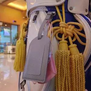 골프백 캐리어 커버형 네임택 그레이