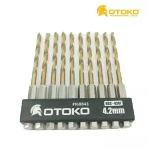 철판기리 전동날 HSS 4241 철임팩드릴비트 4.2mm 10pcs+1 (WFKAH7N)