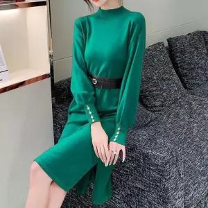 롱원피스 후드원피스 니트원피스 겨울미니원피스 데이트 연말모임룩 홀복