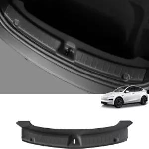 테슬라 모델 Y 주니퍼 2025 2026년형 리어 트렁크 범퍼 가드 실 커버 프로텍터 액세서리 TPE 블랙용