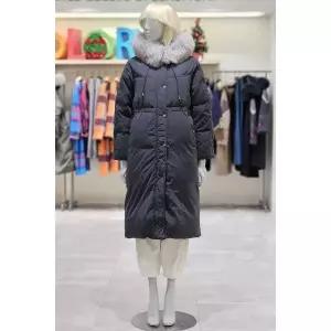 베네통 [베네통] 시슬리 폭스퍼 후드 허리스트링 덕다운 롱패딩 SAPDD2561 (P003733697)