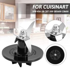 개스킷 포함 스테인레스 스틸 믹서기 블레이드 커팅 어셈블리 Cuisinart SPB-456-2B 및 Powerblend Duet BF
