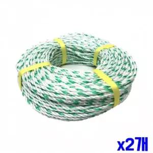 천막줄 내구성 좋은 현수막줄 로프 5mmx90mX2개 현수막로프